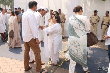 Celebs Condolence To Sridevi At Mumbai